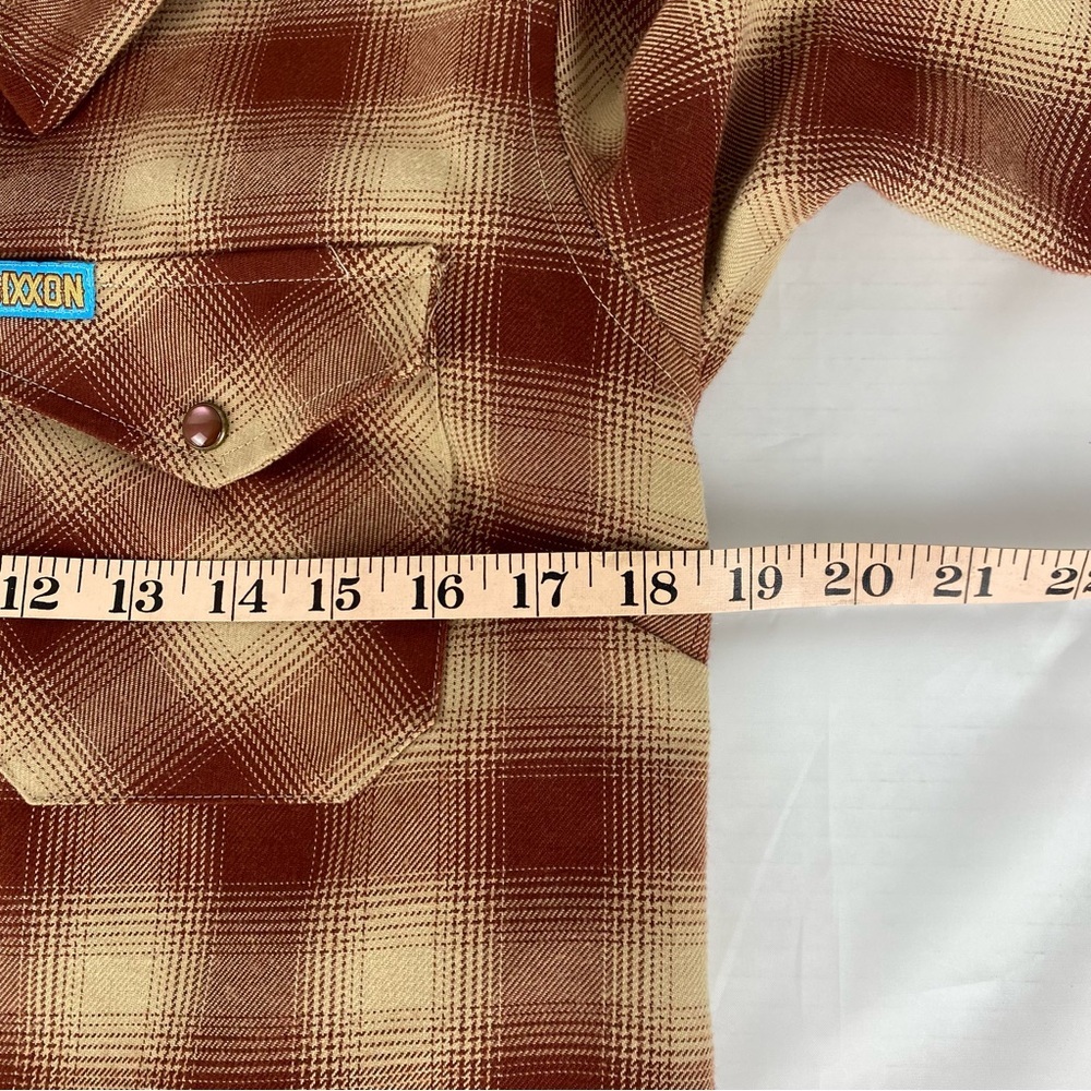 Dixxon Flannel Company Pueblo Plaid Shirt women’s M Snap Western Flannel - Picture 6 of 9